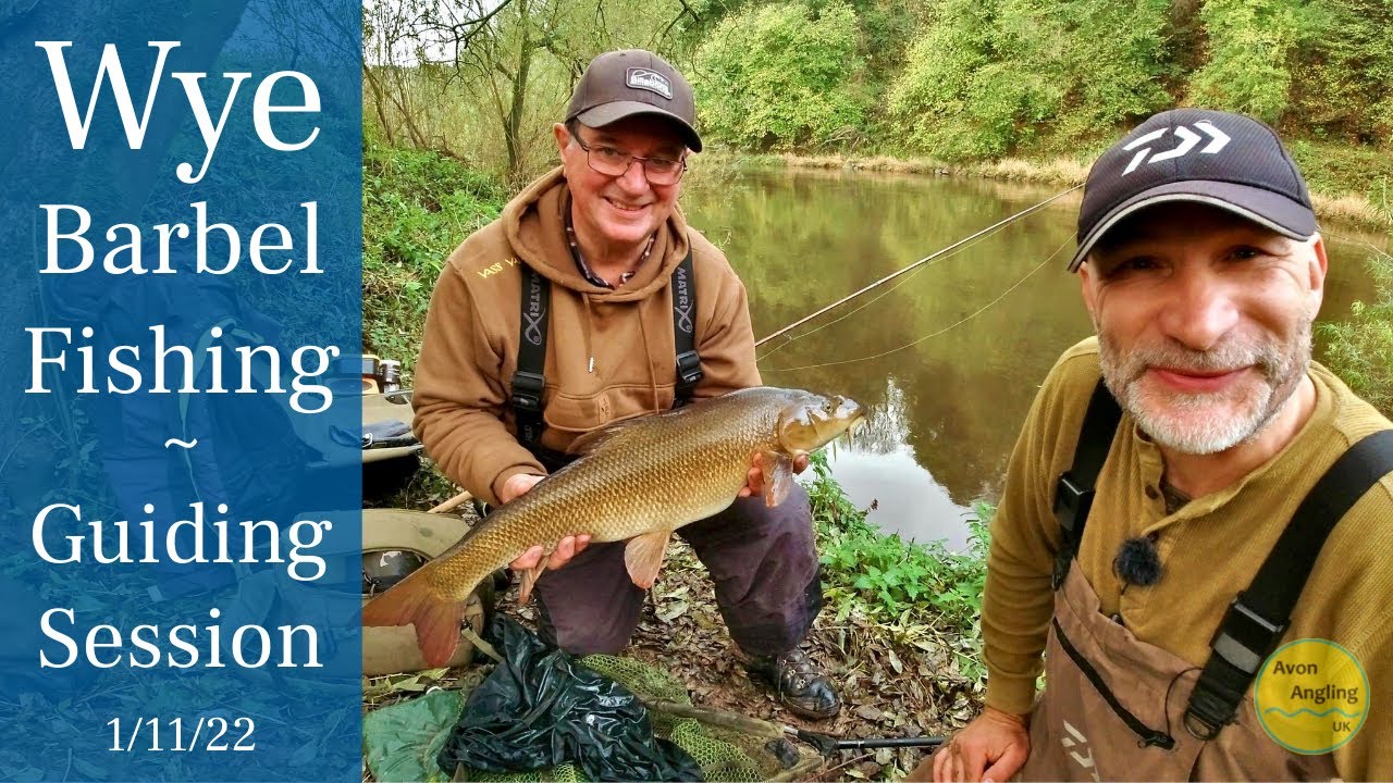 River Wye Fishing For Barbel & Chub - Guiding Session - 1/11/22 (Video 357)