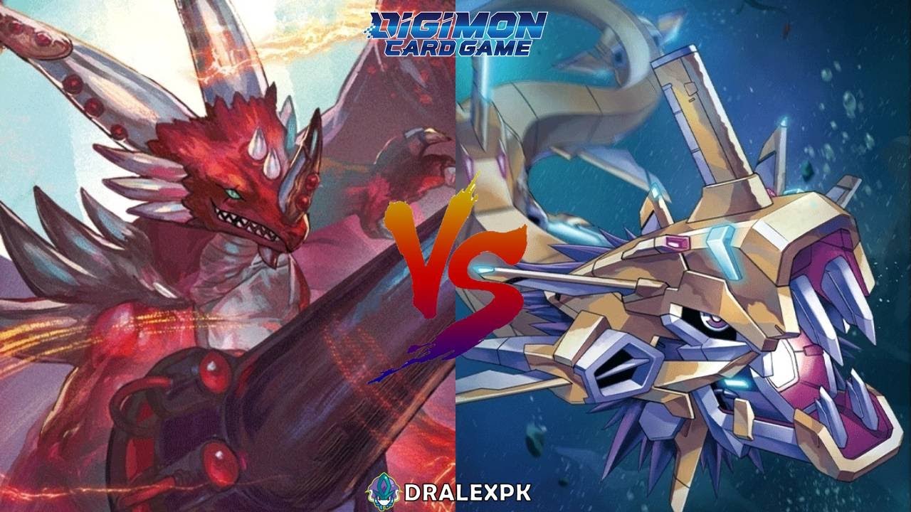 Digimon TCG | Duelo Práctica E-23 | Examon vs GigaSeadramon (BT19-BT20)