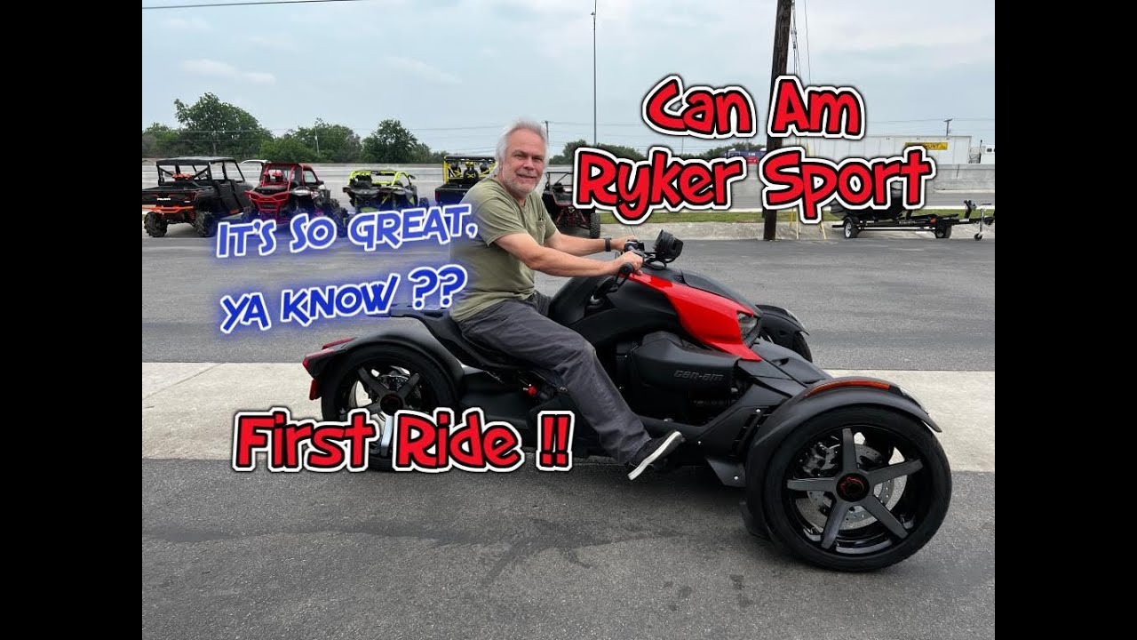 ПЕРВЫЙ ЗАЕЗД на Can Am Ryker Sport 2022 года! #canamryker #canam #ryker