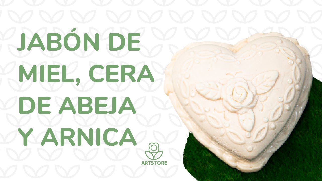 ✅ COMO hacer JABÓN de MIEL, CERA de abeja y ÁRNICA