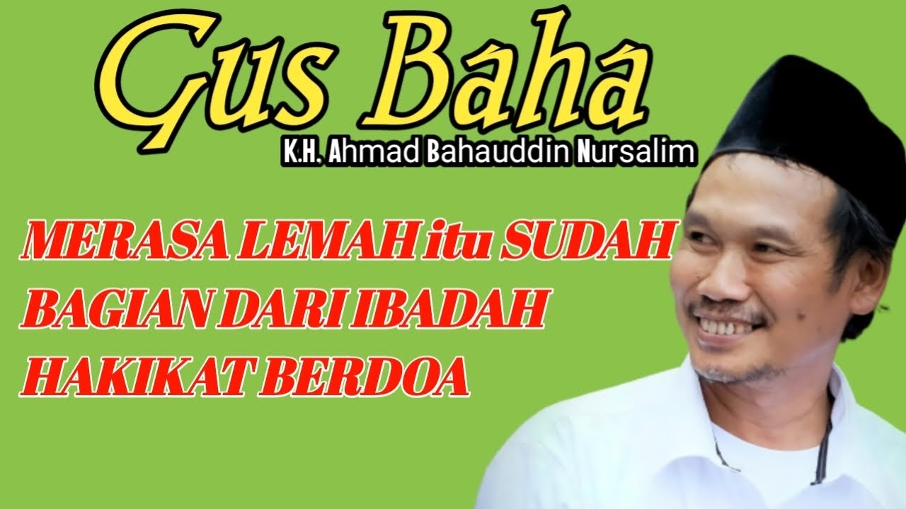 HAKIKAT BERDOA - NGAJI GUS BAHA || #gusbaha