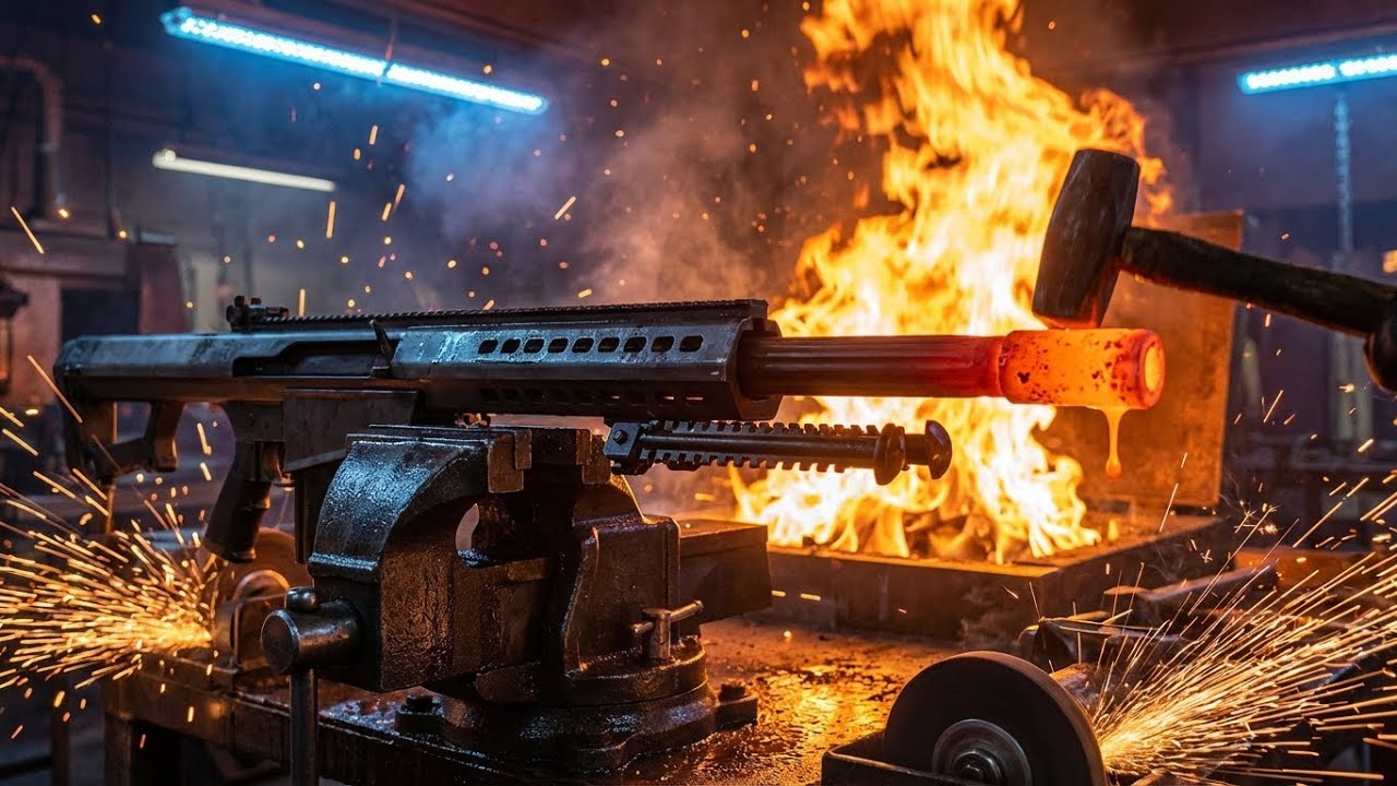 Dentro de la Fábrica del Barrett M82A1: Del Acero en Bruto al Francotirador Más Temido del Mundo