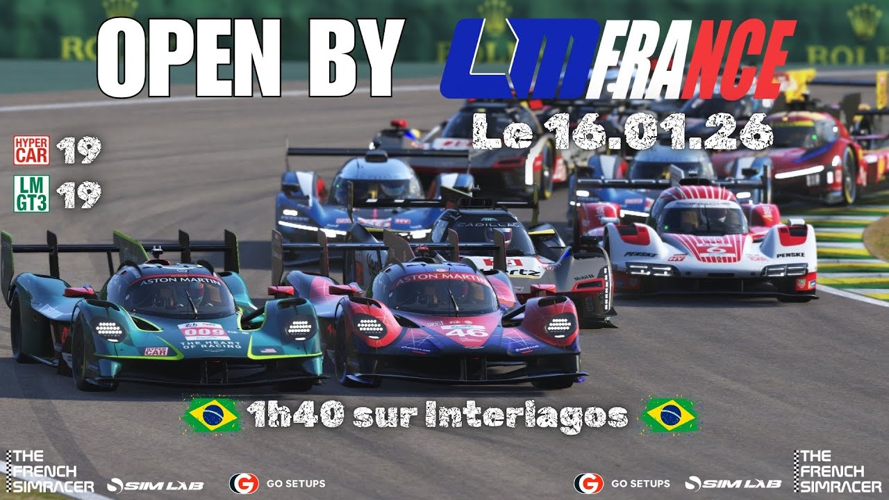 Open LMU France | Le Wec se rend à Interlagos !