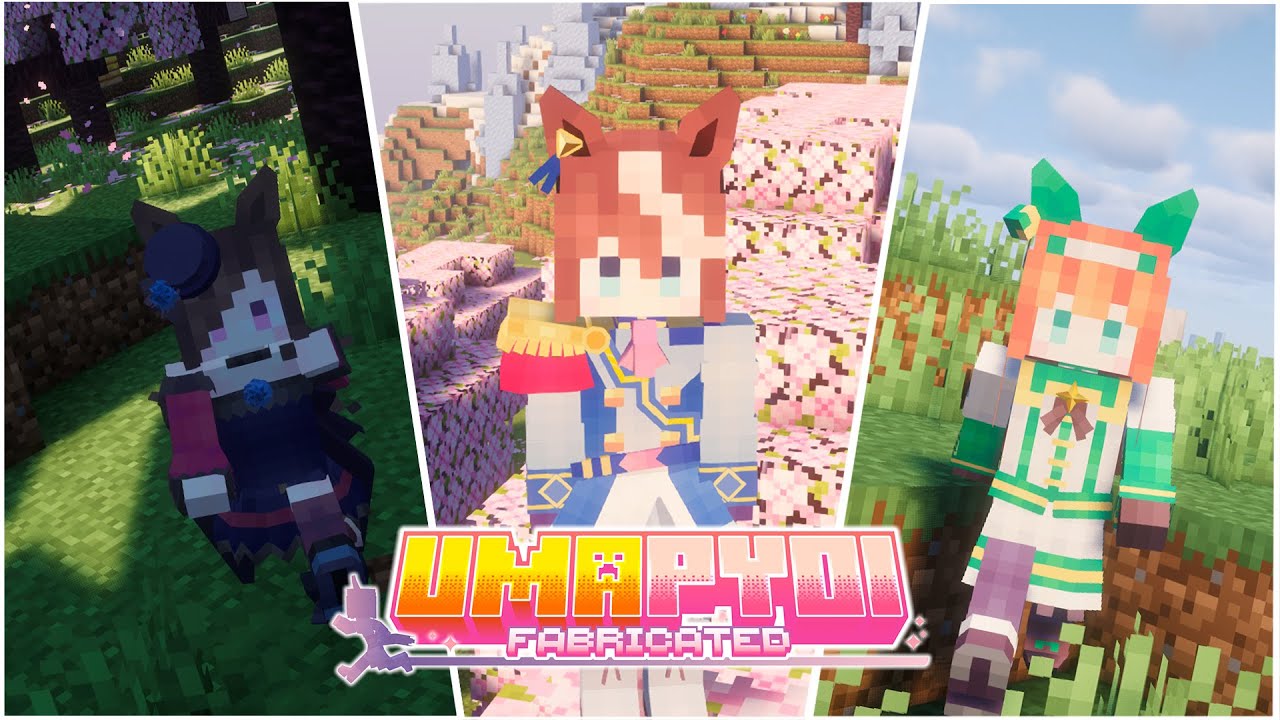 El MEJOR MOD de Umamusume en Minecraft! - Umapyoi review