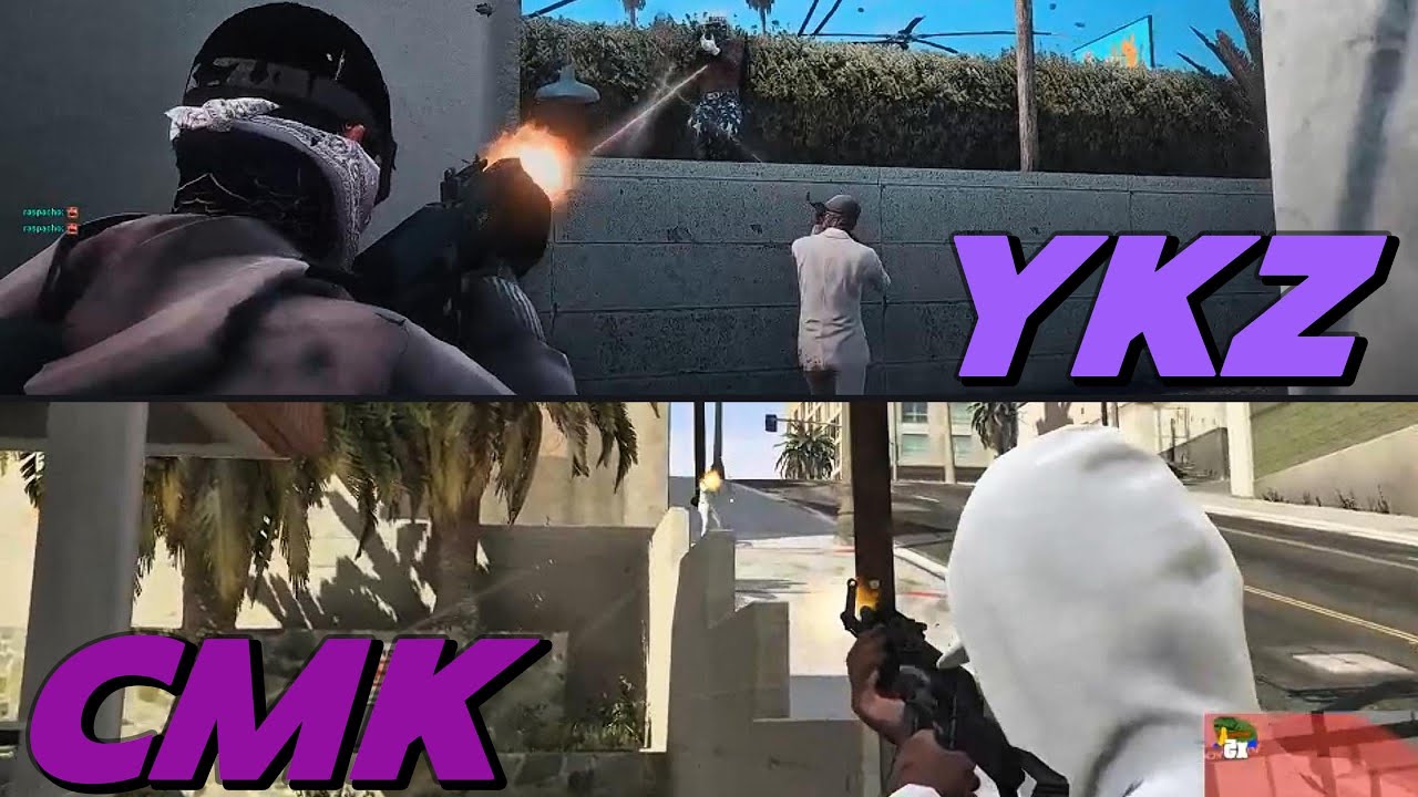 TIROTEO YAKUZA vs CMK | ARM4S LARGAS | DOVUX LIFE GTARP