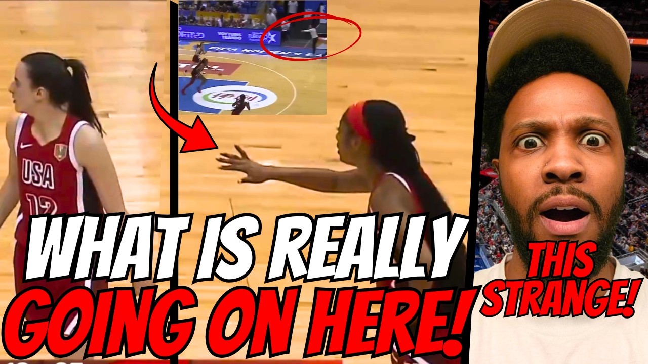 New Footage Shows STRANGE Moments Between Coach Lawson, Caitlin And Angel On USA Basketball Team!