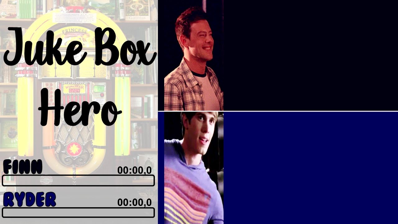 Glee - Juke Box Hero | Line Distribution + Lyrics