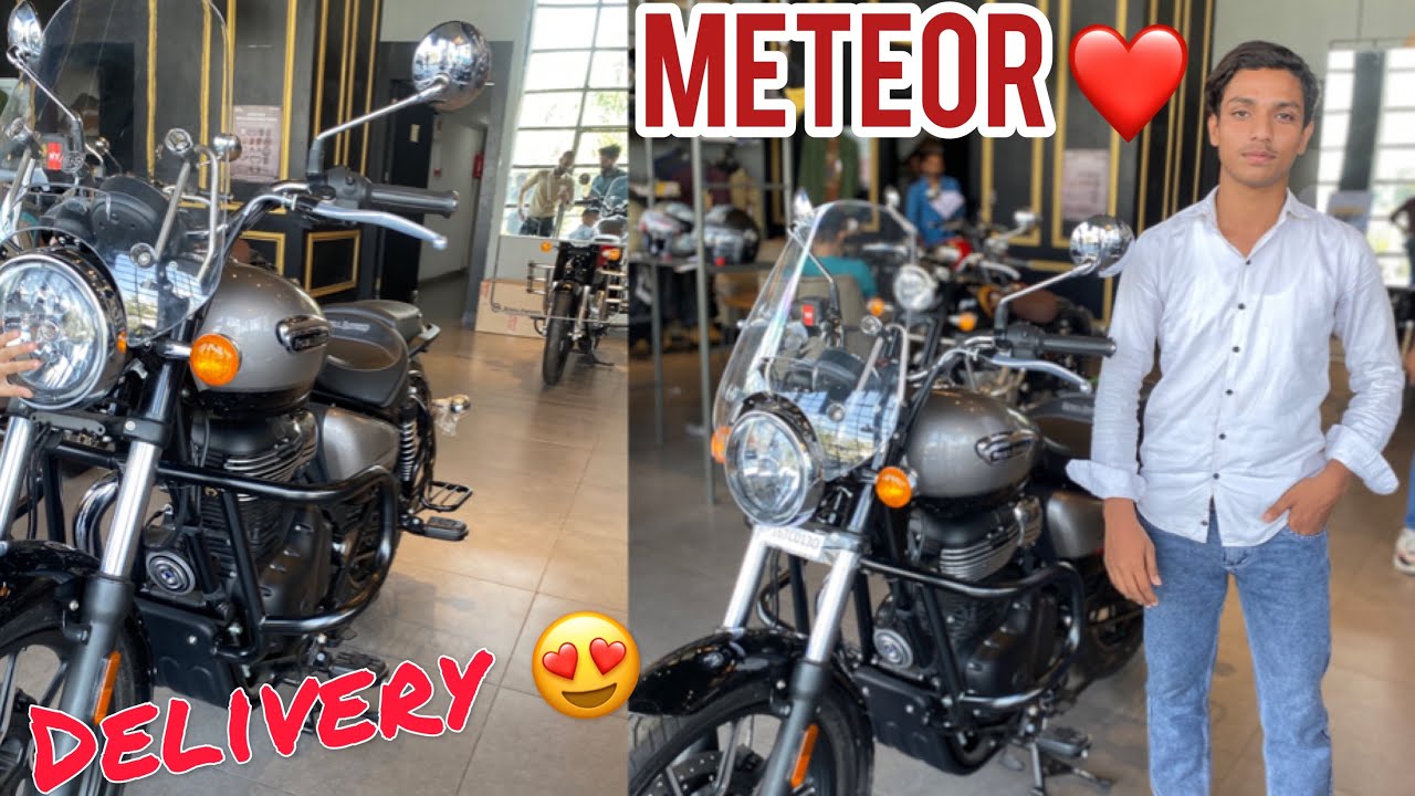 Taking Delivery of our NEW BIKE - Royal Enfield - METEOR 350