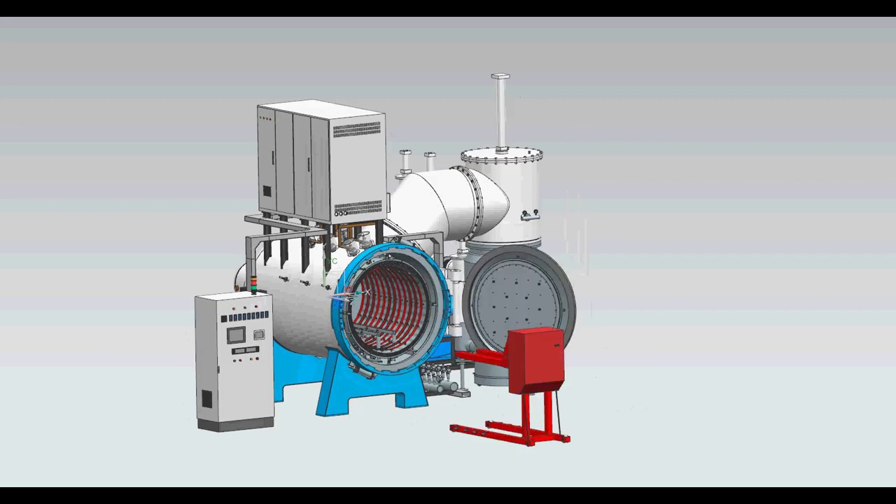 Vacuum heat treatment furnace