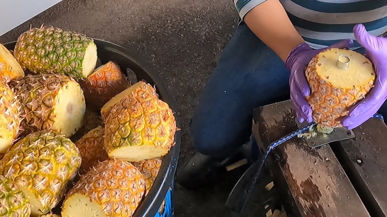5 способов быстро нарезать ананас