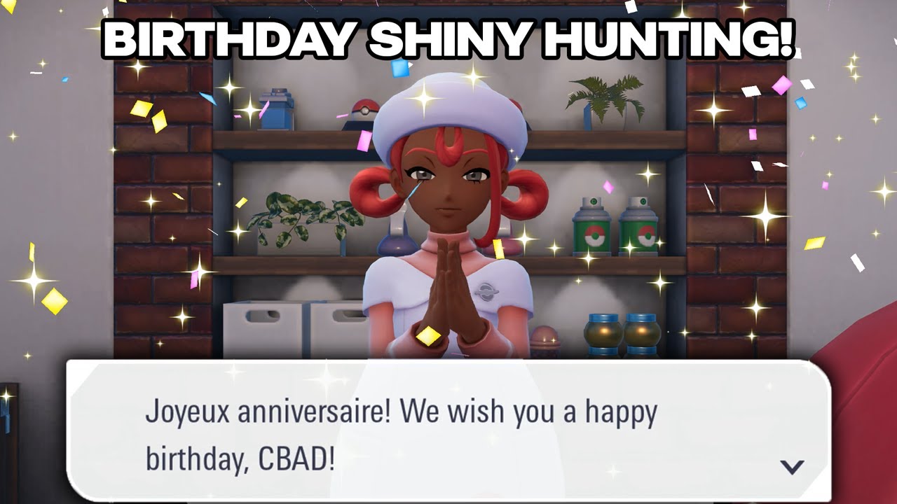 Old Man Hunts Shiny Pokémon on his Birthday!