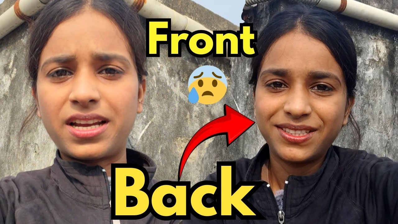 Back Camera Fear 😰 | Front vs Back Reality | 😲