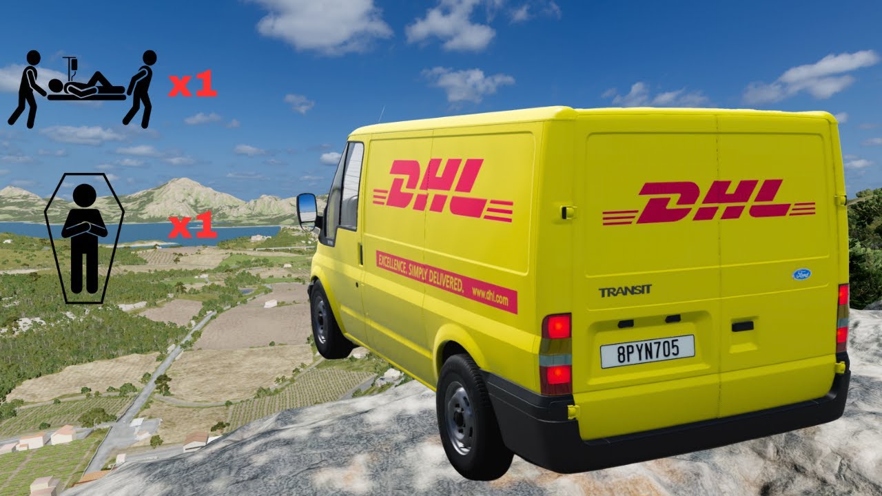 BeamNG.drive Realistic Crashes #10 | Epic Survival Chance Test