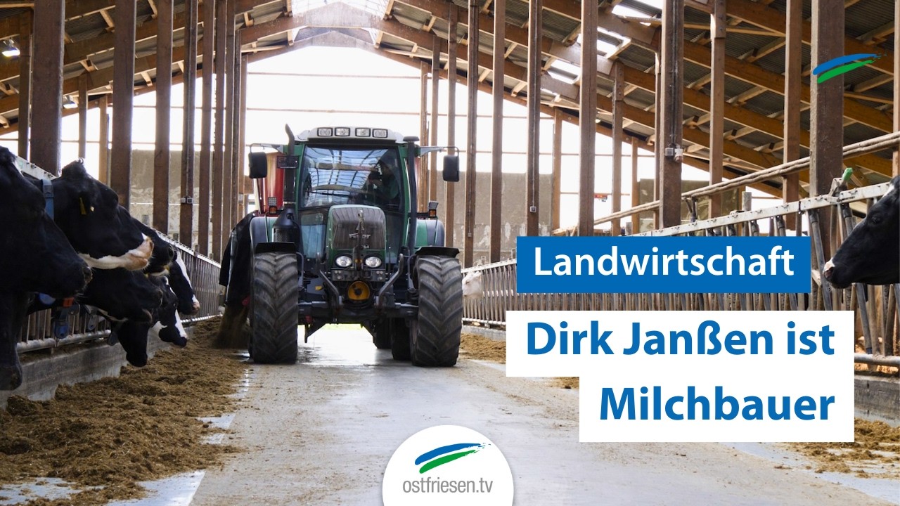 Weidemilch aus Ostfriesland | Landwirt Dirk Janßen im Porträt