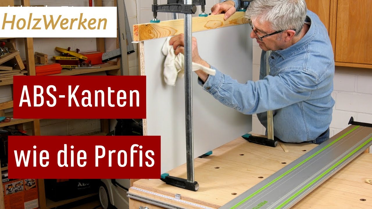 Makellose ABS-Kanten zu Hause herstellen
