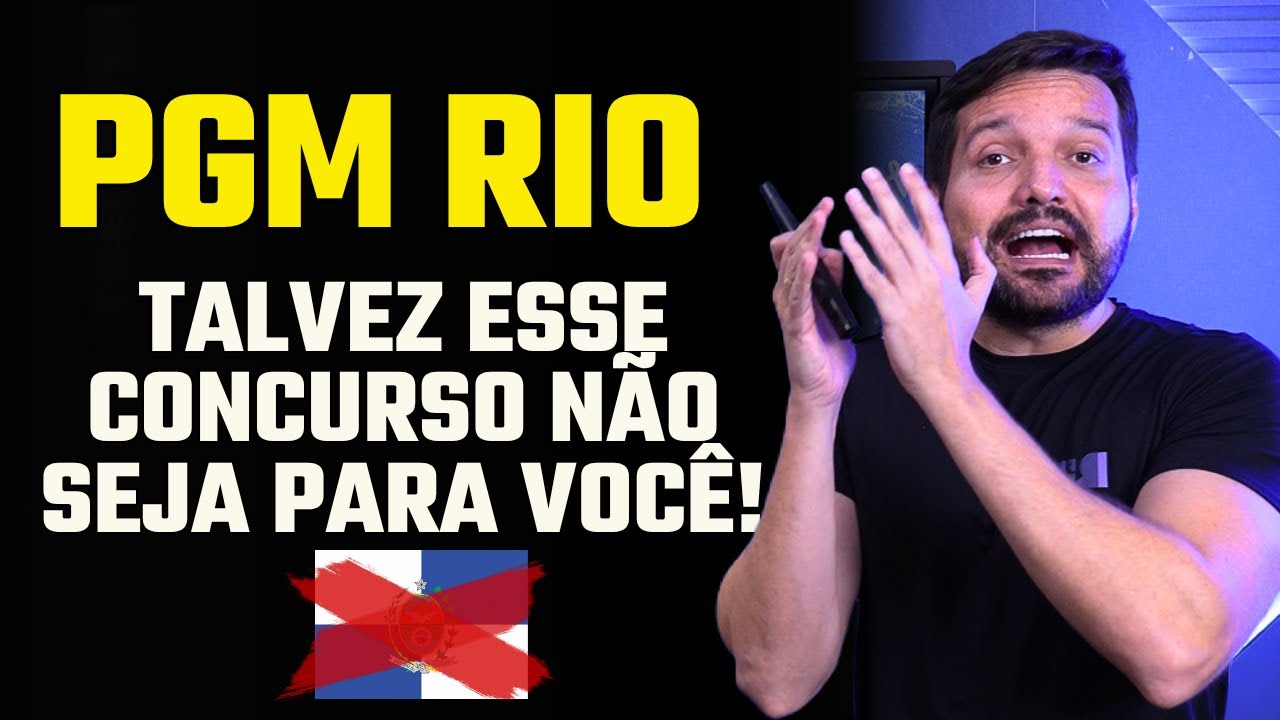 An&aacute;lise completa do edital da PGM Rio (2026): vale a pena fazer?