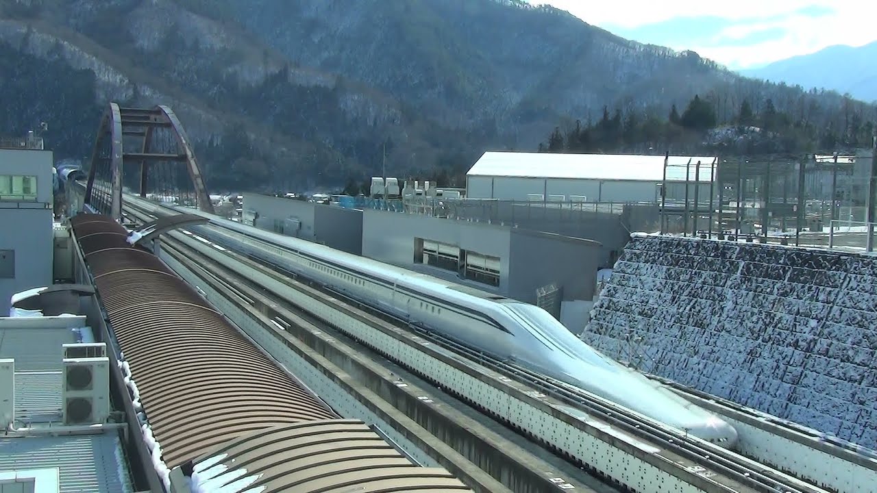 【HD 5.1ch】 high-speed linear Shinkansen 500km/h  リニア新幹線 ～L0（エルゼロ）系～