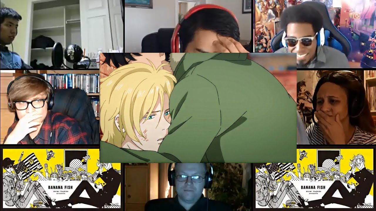 バナナフィッシュ 術 22 話 | Banana Fish Episode 22 Live Reactions Mashup