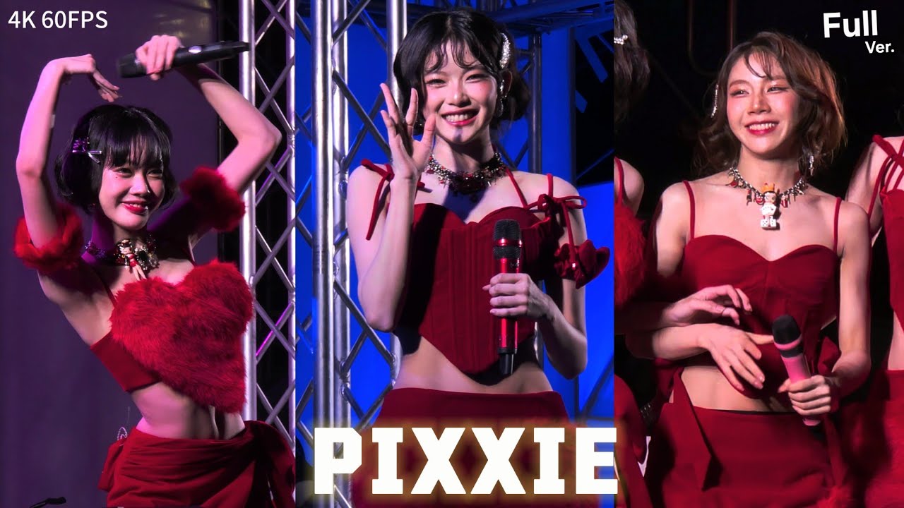 PiXXiE 【Full Ver.】【Snow Ville festival @Fortune Town】 [26.12.2024] [4K 60FPS] [HDR]