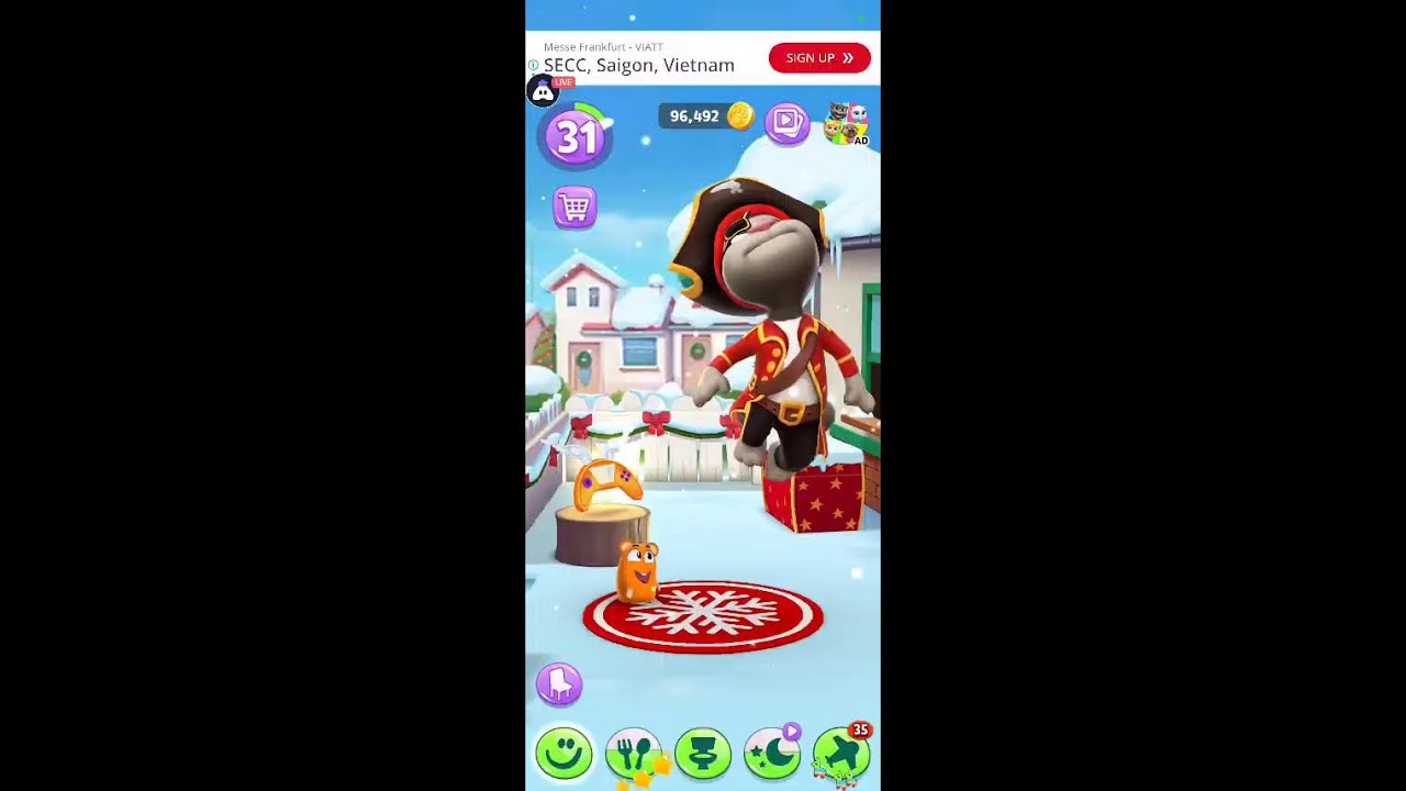 My Talking Tom 2 : 😍 Excited stream | Playing Solo | Streaming with Turnip #live