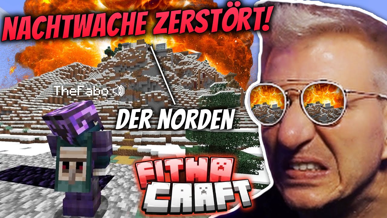 JETZT KOMMT MEINE RACHE🔥🧨 BASE ZU RUINE IN 10 SEKUNDEN💥🤣 | FITNACRAFT⚔️ #4