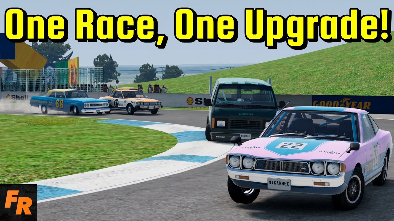 One Race, One Upgrade! - Everything Is Overheating - BeamNG Drive