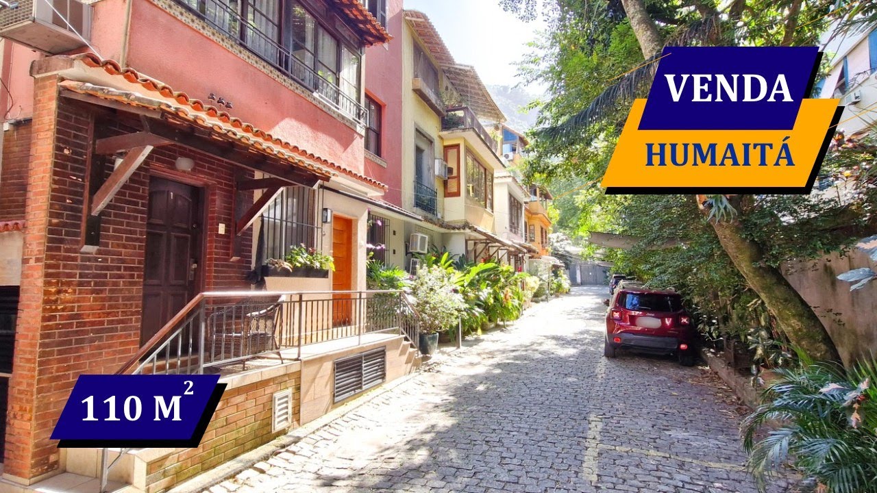 HUMAITÁ JUNTO LARGO DOS LEÕES CASA TÉRREA DE VILA 110M² ÁREA PRIVATIVA 3 QUARTOS 2 BANHEIROS VAGA
