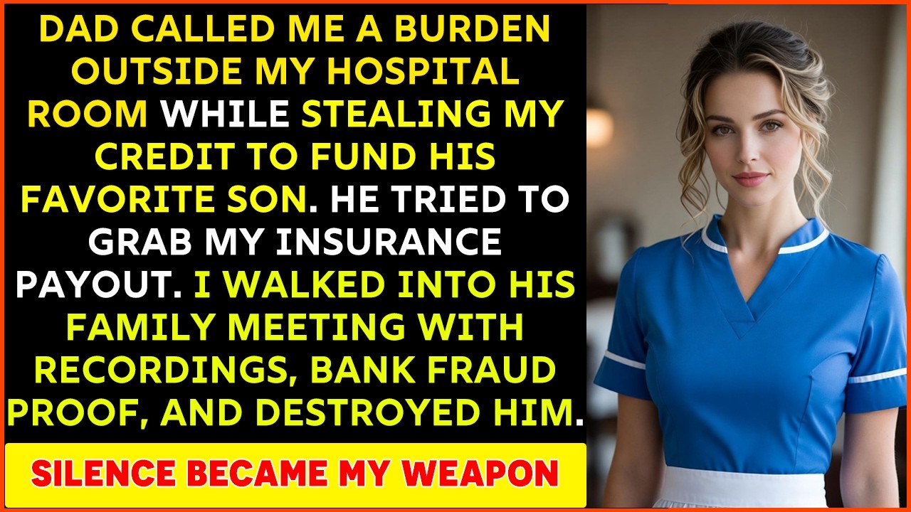 MY DAD CALLED ME “A BURDEN” AT THE HOSPITAL — UNTIL A STRANGER HANDED ME A SEALED ENVELOPE
