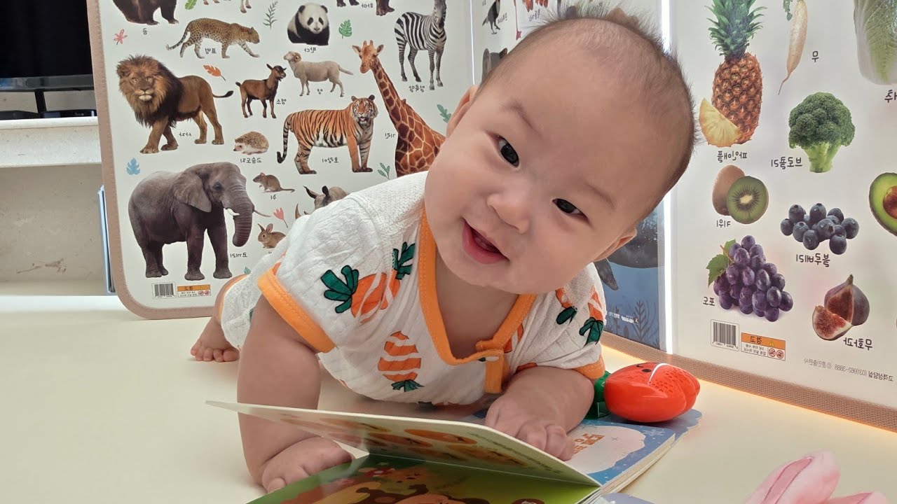 [성장일기] (Day 190-196) 첫 추석을 보냈어요, 카메라 속 나 보고 웃어요😉