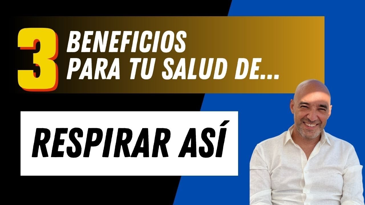 RESPIRACIÓN en 3 pasos para SENTIRTE MEJOR