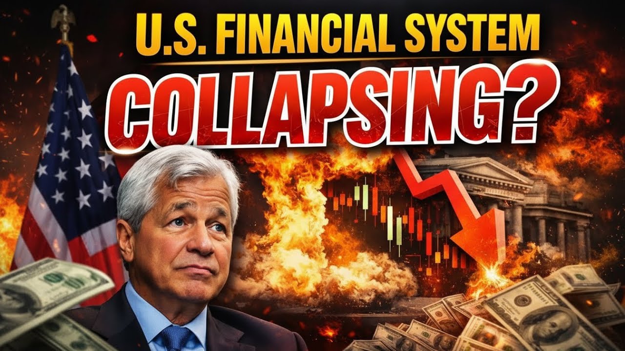 U.S. Financial System at Risk? JPMorgan CEO Sounds Alarm on Inflation & Market Crisis