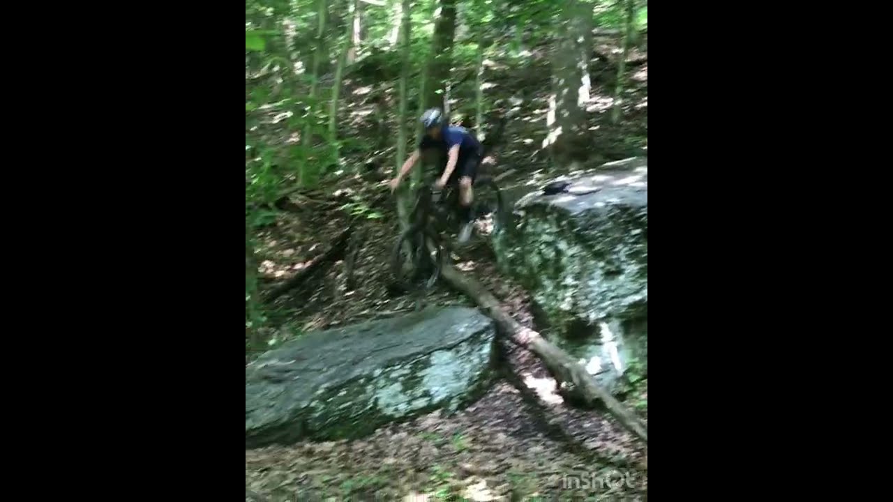 Harmony hill mtb 4 foot bike drop