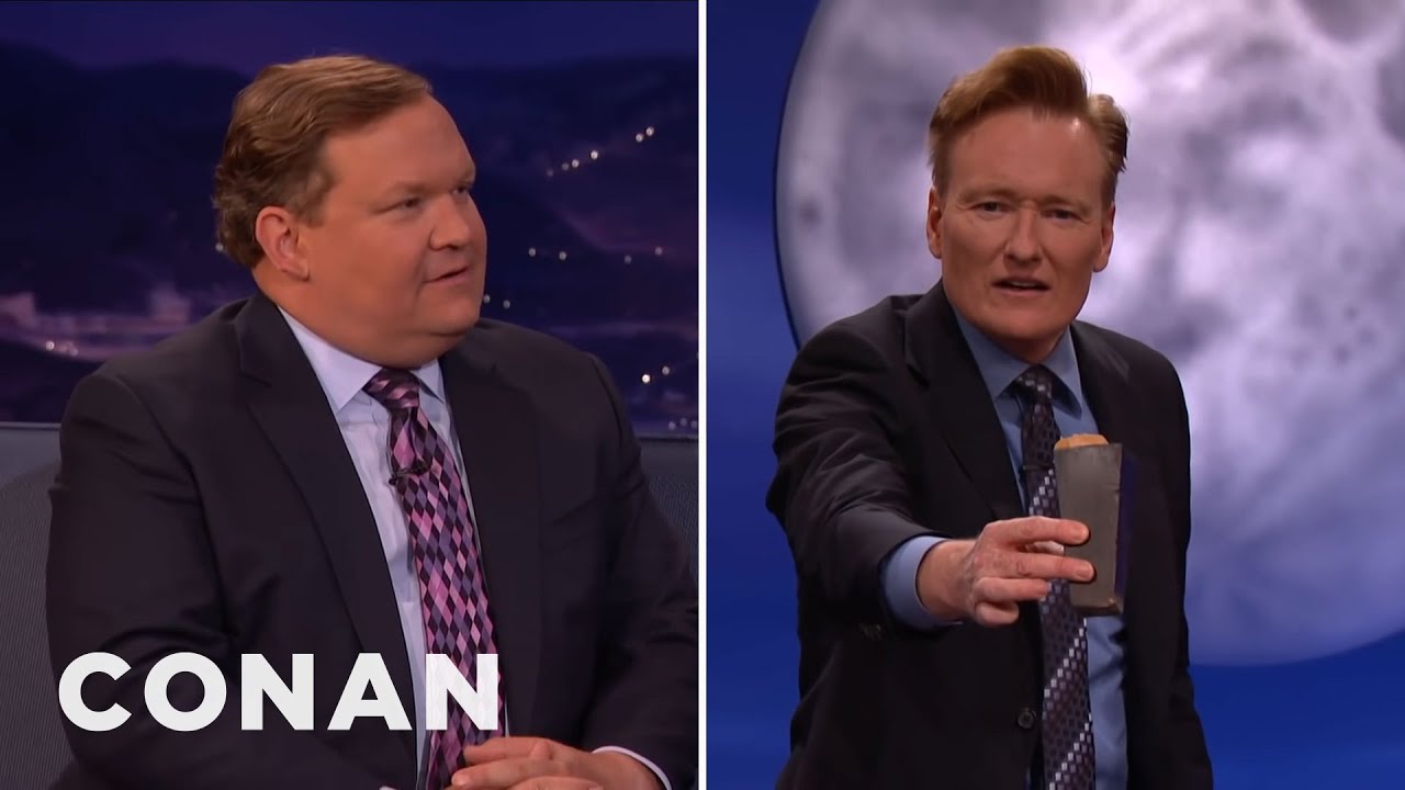 Andy Richter Breaks The CONAN Couch (Feat. Lauren Graham) | CONAN on TBS