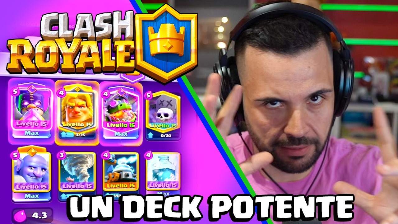 Boia Evo e Cimitero, questo deck &egrave; una potenza - CLASH ROYALE