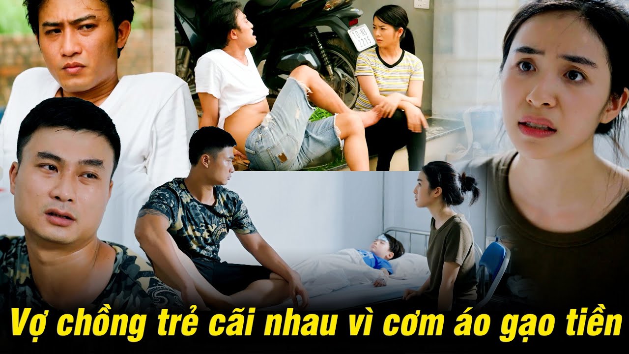 Vợ chồng trẻ cãi nhau vì cơm áo gạo tiền và việc chăm con | Làng trong phố