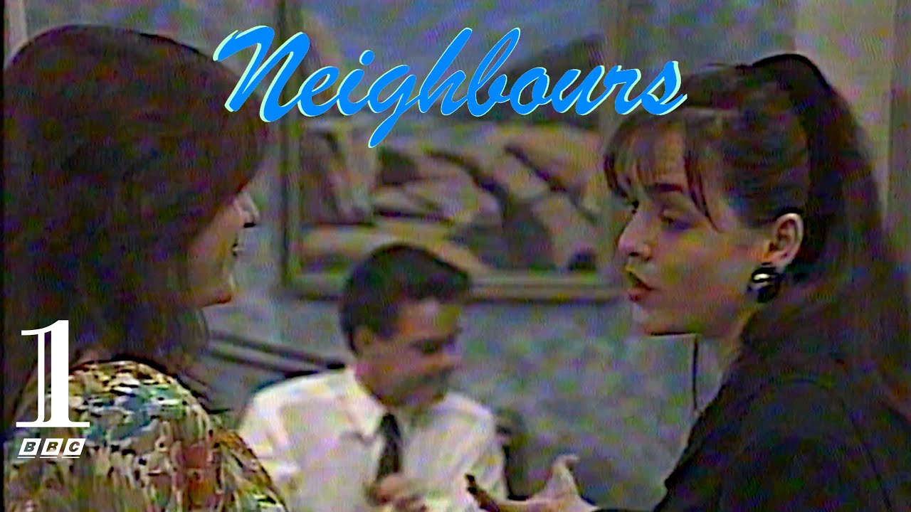 Neighbours with end credits (c) 1990, plus some promos | BBC1 | 6th December 1991