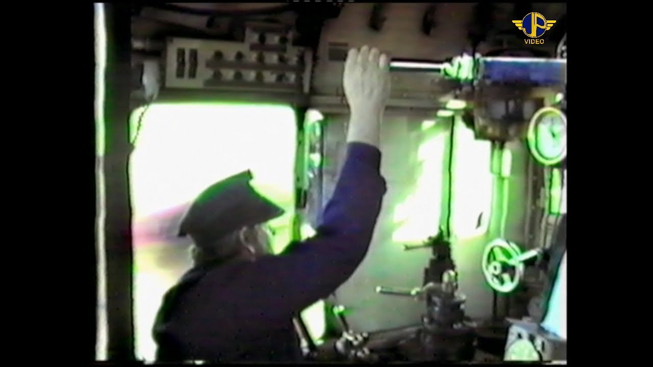 Cab ride in R 707 on the Bendigo line