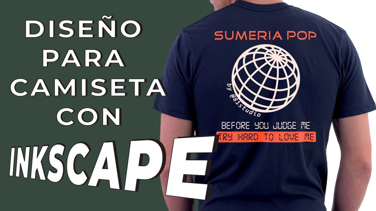 Hacemos un diseño para camiseta utilizando Inkscape¡