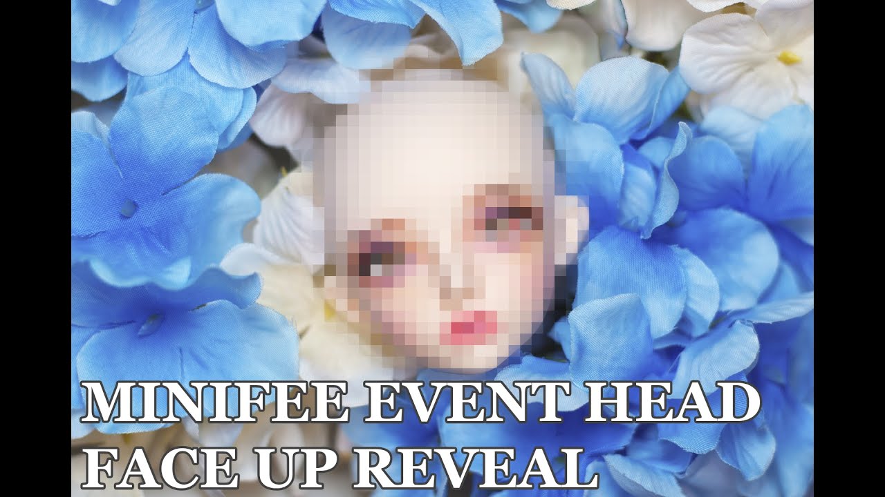 Minifee Event Heads Rakeru-Sensei Face Up Reveal - Fairyland BJD Unboxing