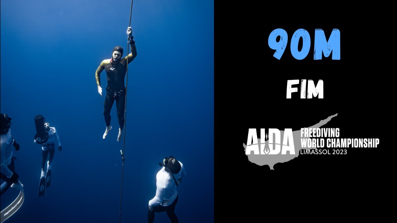90m FIM - Piotr Błaszczak - Aida Freediving World Championships 2023, Limassol, Cyprus
