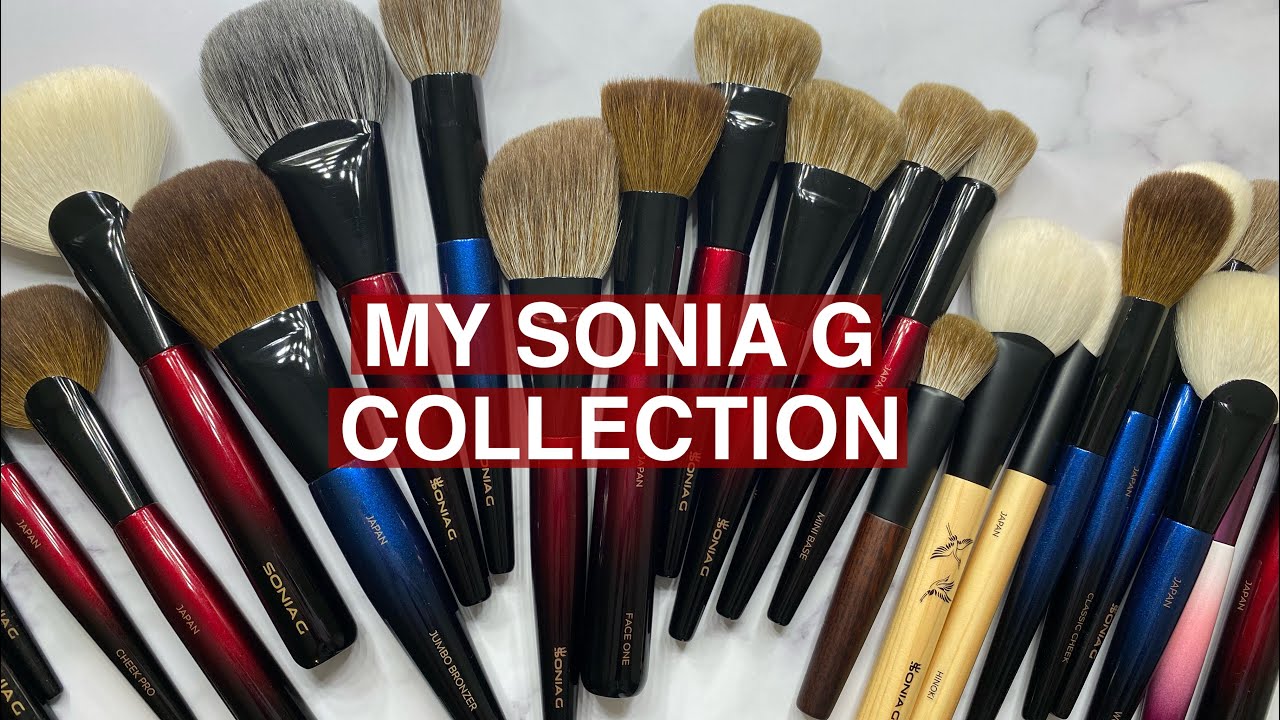 My Current Sonia G Brush Collection ✨