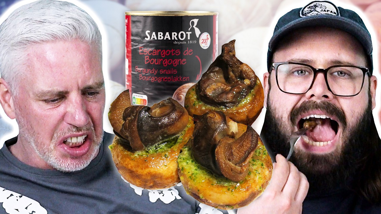 Irish People Try Snails For The First Time (Escargot)