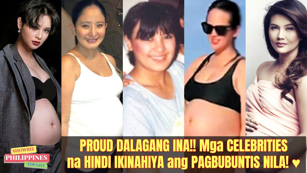 PROUD DALAGANG INA!! Mga CELEBRITIES na HINDI IKINAHIYA ang PAGBUBUNTIS NILA! ♥