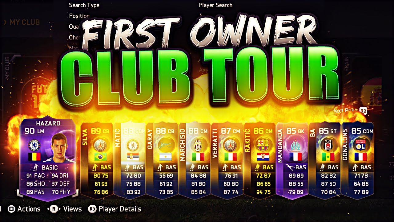 FIFA 15 | AMAZING FIRST OWNERS CLUB TOUR!