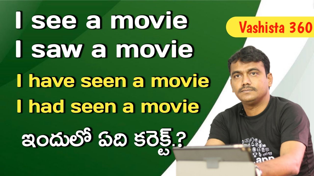Spoken english in telugu || usage of have, has and had in telugu || spoken english through telugu