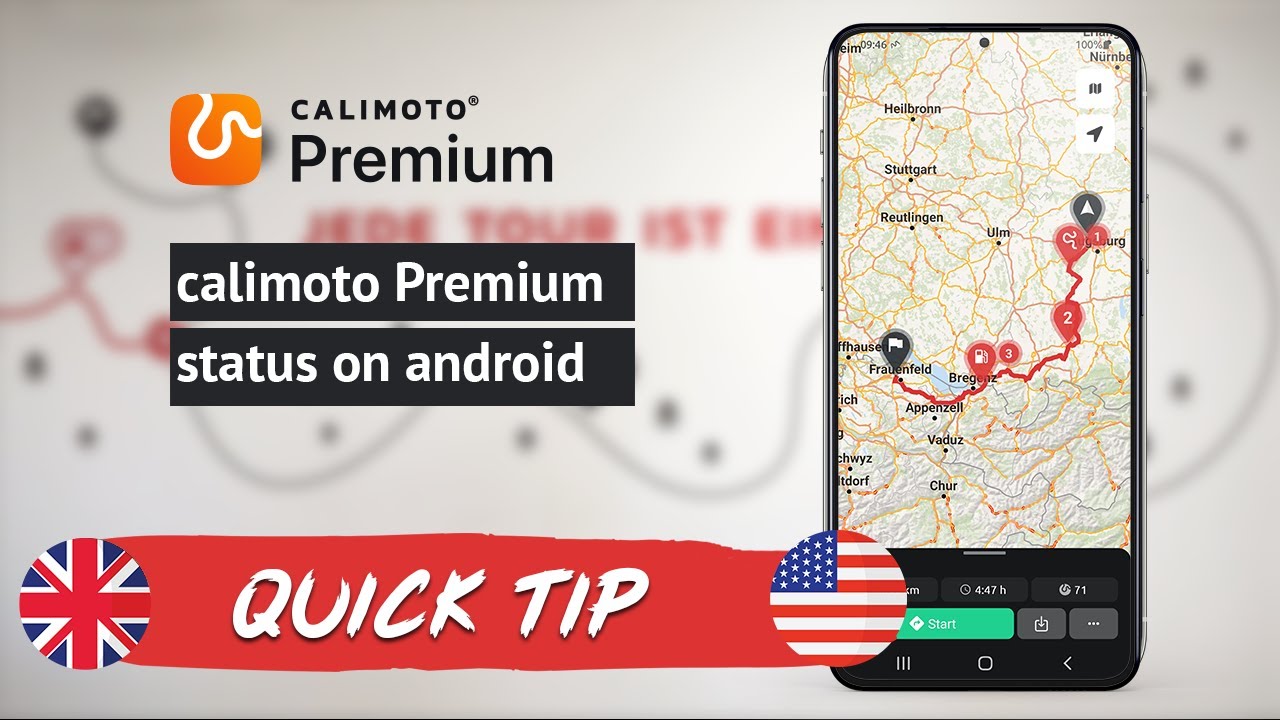 calimoto Premium status on android
