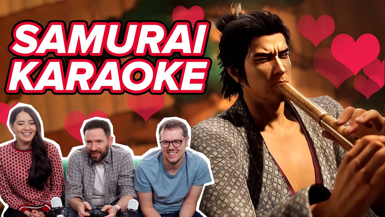 We Sing Karaoke in Samurai Times in Like a Dragon: Ishin!