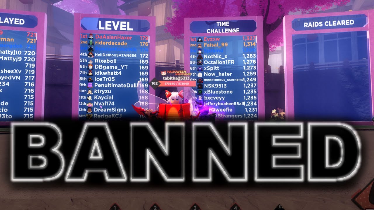 I Got Banned From The Anime Dimensions Leaderboard For NO REASON