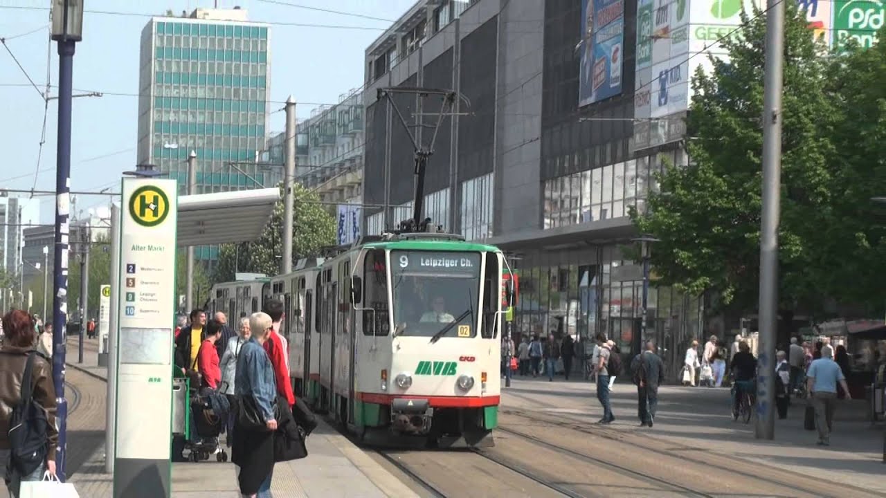Straßenbahn Magdeburg - Der Typ T6A2M mit B6A2M