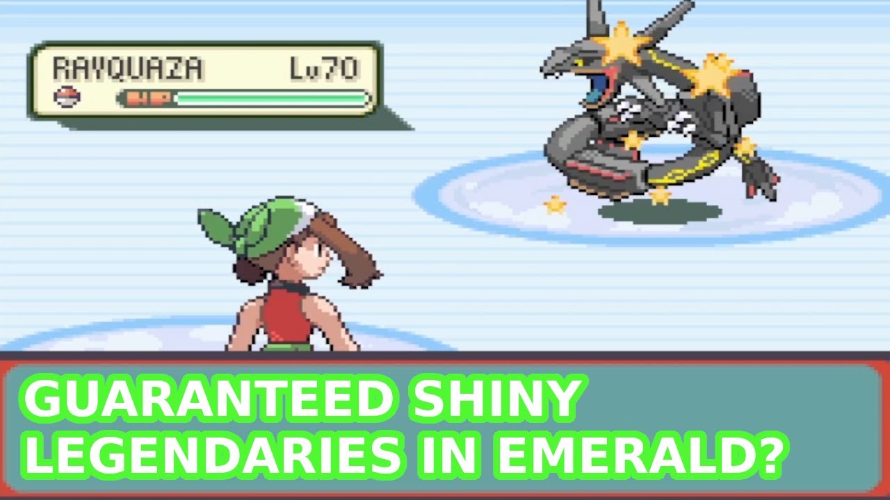 EASY SHINY LEGENDARIES IN POKEMON EMERALD(How to RNG Stationary/Gift Pokemon in Emerald)